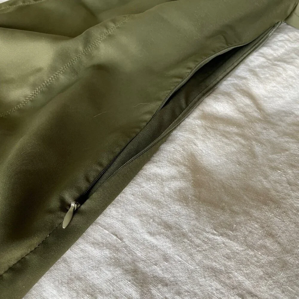 Tuckernuck Olive Twill Ariella Dress XS - Picture 9 of 12